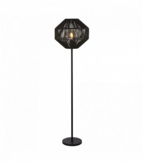 Lampe Weiden 1 Liter, schwarz Wicker