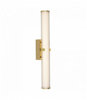 Supporto a parete 23W clip dorata. IP44