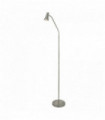 Lampadaire fusion 1 ampoule avec tête flexi inox
