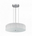 Suspension trinity chaîne blanche 3 ampoules