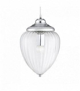 Suspension Multi Drop 9 Chrom-Lampen