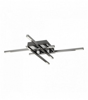 4 reticolo soffitto braccio con vetro satinato - led