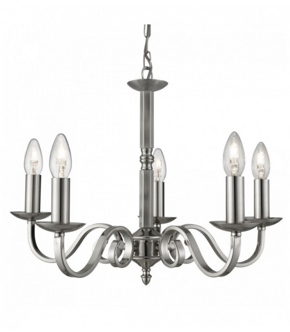 Lampade Richmond raso soffitto lampadario d'argento 5