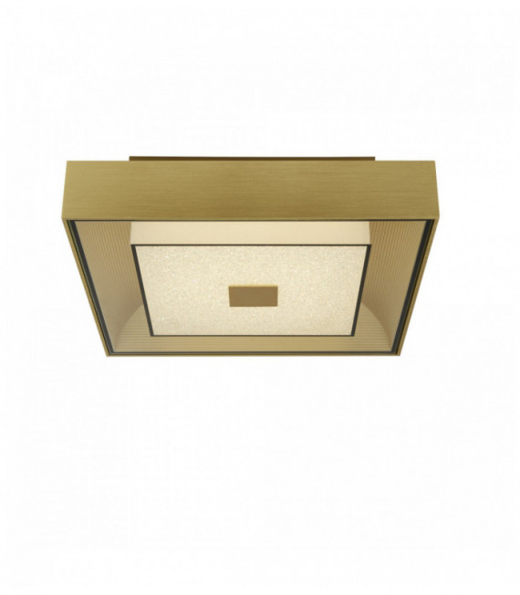 cuadrado de techo del LED - arena de oro con el cristal