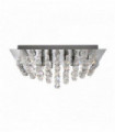 8-bulb hanna square ceiling light