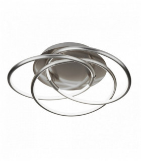Magia soffitto argento satinato Led
