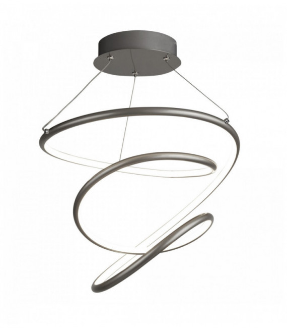 argento satinato Sospensione magia LED