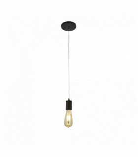 Suspension squiggle 1 ampoule noir