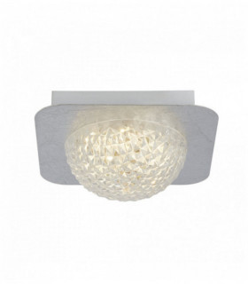 soffitto quadrata LED 1 litro celestia - acrilico trasparente con carta argentata