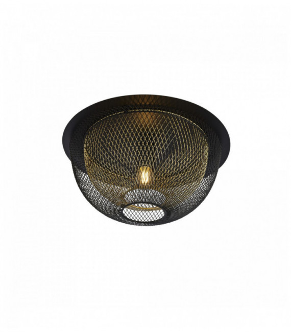Nest Decken bee 1 Ampulle mit Mesh - außen schwarz mit Goldinnen