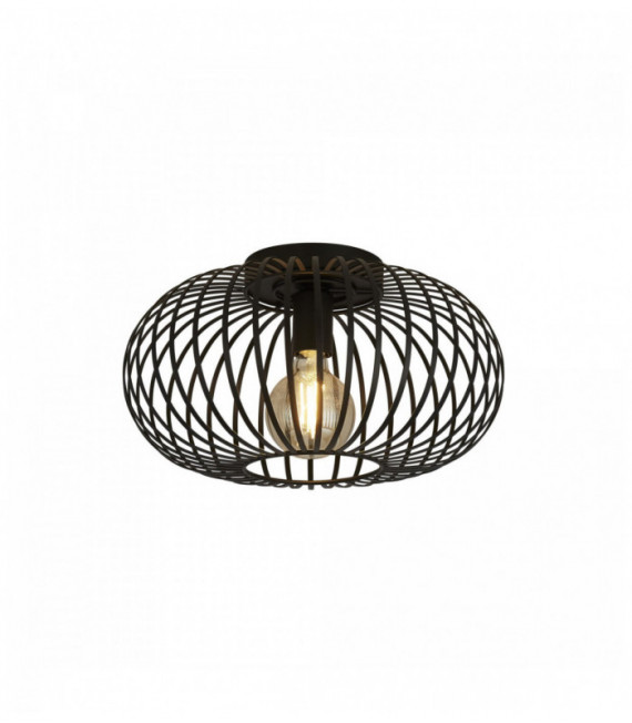 Sospensione avery 1 convertibile soffitto lampadina semi nero opaco