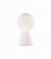 Lampe de table Blanche BIRILLO 1 ampoule Diamètre 28 Cm