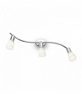 Applique murale Blanche SNAKE 3 ampoules