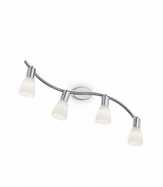 Plafonnier Blanc SNAKE 4 ampoules