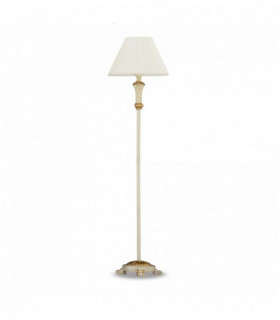Lampada da terra bianca antica FIRENZE 1 lampadina