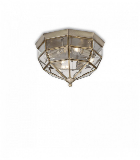 NORMA Brown ceiling lamp 3 bulbs
