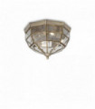 Plafonnier Brun NORMA 3 ampoules