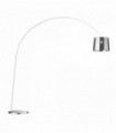 Chrome floor lamp DORSALE 1 bulb