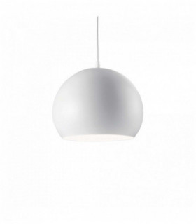 Pendant light white PANDORA 1 bulb