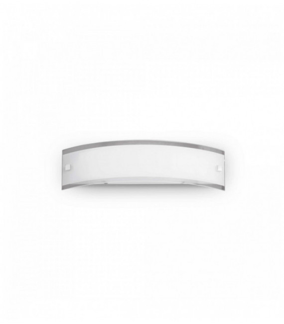White wall light DENIS 1 bulb Diameter 46 Cm