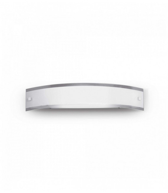 Weiße Wandleuchte DENIS 1 Glühlampe Durchmesser 20 cm