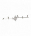 Plafonnier Nickel ALFA 6 ampoules