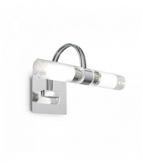 DOUBLE chrome wall light 2 bulbs