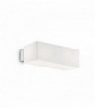 White wall light BOX 2 bulbs