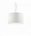 WHEEL white pendant light 3 bulbs