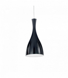 Lampada a sospensione nera OLIMPIA 1 lampadina