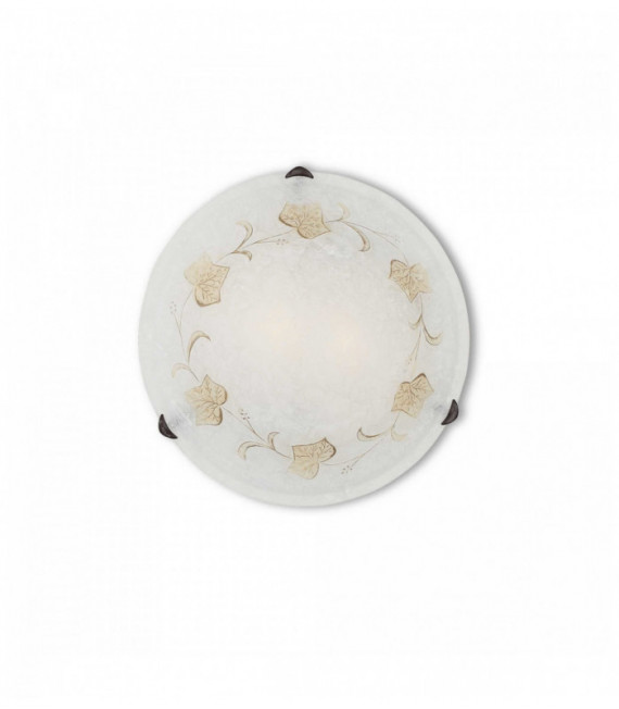 Plafonnier Ambre FOGLIA 2 ampoules