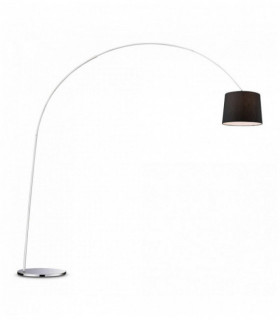Schwarze DORSALE 1 Glühbirne Metall Stehlampe