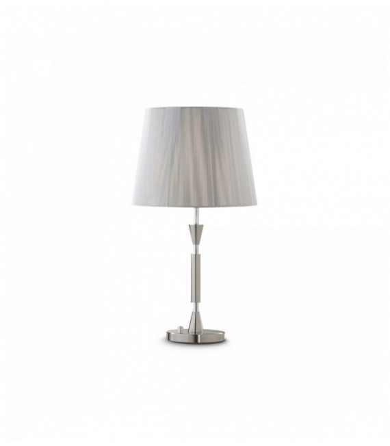 Table lamp Argentée PARIS 1 metal bulb
