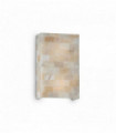 SCACCHI Amber wall light 2 bulbs