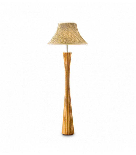 Lámpara de pie beige BIVA-50 1 bombilla