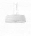White pendant light ISA 6 bulbs