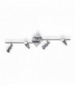 Ceiling light Nickel SLEM 4 bulbs