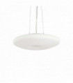 White GLORY pendant lamp 5 bulbs