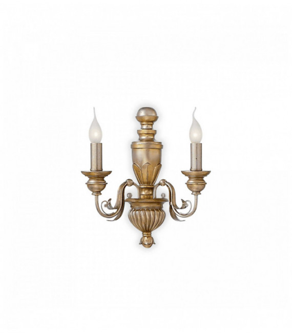 Applique DORA oro antico 2 lampadine