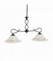 Suspension Ambrée FOGLIA 2 ampoules