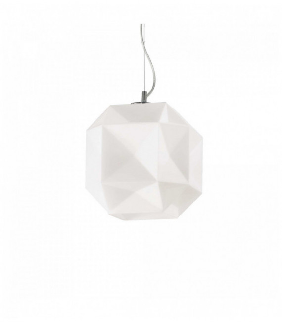 Suspension Chromée DIAMOND 1 ampoule Diamètre 30 Cm