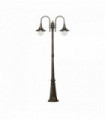 CIMA antique black floor lamp 2 bulbs