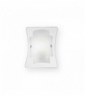 Aplique blanco TRIPLO 1 bombilla