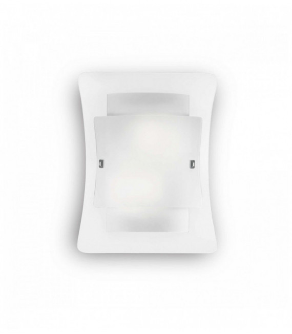 Aplique blanco TRIPLO 2 bombillas