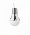 Chrome pendant LUCE CROMO 1 bulb