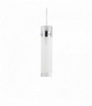 Suspension Chromée FLAM 1 ampoule Hauteur 6 Cm