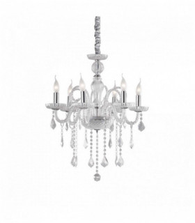 GIUDECCA Transparente Kristallpendelleuchte 6 Lampen