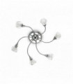 Plafonnier Transparent TENDER 6 ampoules