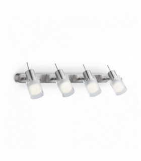 Plafonnier Chrome ELIS 4 ampoules