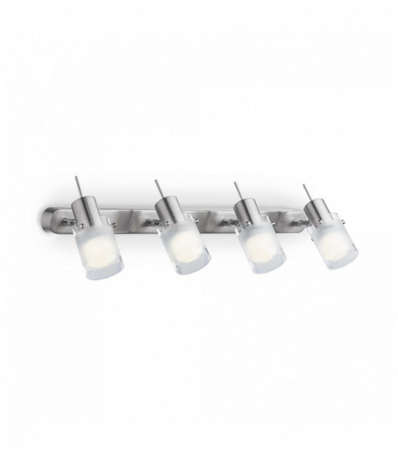 Plafonnier Chrome ELIS 4 ampoules